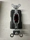Hubbell HBL1297 Single Pole Switch, Red Pilot Light Pressure Switch