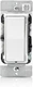 LEVITON DSL06-1TW DECORA ROCKER DIMMER WITH SLIDE BAR AND WALL PLATE (IN WHITE)
