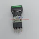 1PCS Fuji Green Illuminated Button AH164-TL AH164TL New