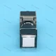 White Push Switch Button AH165-SLW11E3 New For FUJI