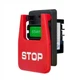 Powertec 120V/230V Paddle Switch with Knee Activation for Safety in Workshops