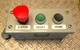 Hammond MPB3 3 Pushbutton Enclosure w/ (1) BACO 33E01 & (2) S&S D7-X10E