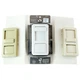 LEVITON IPL06-10Z ILLUMATECH LED 150W, AND CFL 600W UNIVERSAL DIMMER, WHITE