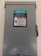 SIEMENS FUSIBLE GENERAL DUTY ENCLOSED SWITCH 60A 240VA 250VDC P/N:GF222NA TYPE 1