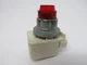Square D 9001KP35R31 Ser J Red Fresnel Panel Mount Pilot Light SHELF WEAR USED