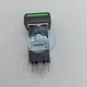 1PCS Fuji Green Illuminated Button AH164-TL AH164TL New