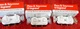PASS & SEYMOUR Legrand 690-WG PIGGYBACK SWITCH W/ (2) 1-POLE SWITCHES, Qty 3