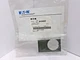 (1) NEW Eaton E22NS36 BLANK LEGEND PLATE - Black