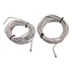 Lot of 2 SMC D-M9PZ Solid State Auto Switch, 3-Wire PNP, 5/12/24VDC, 5.0m