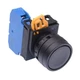 IDEC Black 22mm Maintained Push Button Switch NO IP65 YW1B-A1E10B