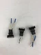 IDEC AL6-P Pilot Light White 24V - Lot of 3