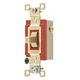 Bryant Wall Switch, 20A, Ivory, 1-Pole T