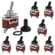JUZITAO 8Pcs Waterproof Toggle Switch 12V DC 30A Marine 250V...