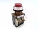 800H-BK6A ALLEN BRADLEY PUSHBUTTON SWITCH RED 600VAC 10AMP MAX 1N NEW - OPEN BOX