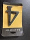 Baldwin 90674102 Solid Brass Residential House Number 4 - Oil Rubbed Bronze