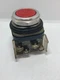 ALLEN BRADLEY 800T-A6A PUSHBUTTON RED FLUSH 1NO/1NC SERIES T