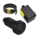 BESTILL Garbage Disposal Sink Top Air Switch Kit with Single Outlet, Matte Bl...