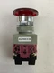 IDEC AVLW49902D-R-24V RED ILLUMINATED TWIST PUSH BUTTON EMERGENCY STOP