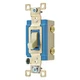 Bryant 4802I Wall Switch, 2 Hp, Toggle, 15 A, Ivory