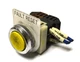 FUJI ELECTRIC AH30-F YELLOW PUSHBUTTON WITH AHX-291 CONTACT
