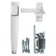 Wright Products Push Button Latch, White