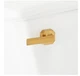 Signature Hardware Benbrook 2-7/8" Toilet Tank Lever Brushed Gold  SH432BG