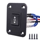TWTADE Momentary Polarity Reverse Switch 12V DC 10A 6 Pin 3 Position Up Down ...