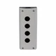 1PC EATON CUTLER HAMMER M22-I4-PG SURFACE MOUNT ENCLOSURE 4-ELEMENT