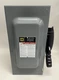 H362 Square D 60A 600V 3 Pole Fusible Nema 1 Indoor Rated Disconnect Switch New