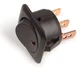GROTE 82-2131 - LED Rocker Switch, 25A Yellow, 12V