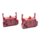 Lot of 2 Idec HW-F01 Switch Contact Blocks, SPST-NC, 600V 10A, Screw Clamp