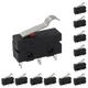 Litoexpe 12pcs Mini Micro Limit Switch, 5A 125 250V AC SPDT 1NO 1NC, Snap Act...