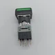 1PCS Fuji Green Illuminated Button AH164-TL AH164TL New