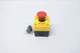 Omron A22E-M-02B Red Emergency Pushbutton Switch W/ Box