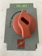 MENNEKES ME 20MS1A-M2 HDI DISCONNECT 25 AMP 3 PH 600V AC 5 HP
