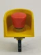 SIEMENS EMERGENCY STOP Mushroom Push Button 3SU1050-1HB20-0AA0 + 3SB3400-0A