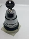 SQUARE D 9001TS1K1 SELECTOR SWITCH KEY OPERATED 2 POS KEY REMOVAL LEFT NNB