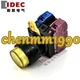 1PC NEW IDEC Yellow self-locking light button switch YW1L-A2E11Q4Y YW-E10 #YM