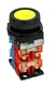 Fuji Electric AR30F0R Yellow Push Button Switch 250V 6A