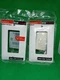2 PACK TAYMAC MASQUE 1-Gang Plastic Wall Plate (White Larger) GFI 5000W