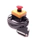 Idec FB1W-HW1B-V402R Emergency E-Stop Pushbutton Switch Enclosure, Twist-Reset