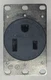 ✅Hubbell HBL9367 Black Flush Mount Receptacle NEMA 6-50R, 2P-3W, 50A Amp 250V