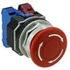 1PC IDEC AVD302NUR 30MM ESTOP PUSH TURN 2NC RED