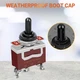 6 Pack Toggle Switch, 3 Pin 12V DC 30A/250V AC 15A, Heavy Duty SPDT on off on...