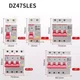 1PCS NEW Delixi DZ47sLES Air-Switch Circuit Breaker C-Type 1P+N 2P 3P 3P+N 4p