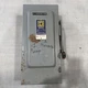 SQUARE D H362 60 AMP SAFETY DISCONNECT SWITCH 3 POLE FUSIBLE 600V E1 