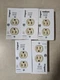Lot of 5 Pass & Seymour 3232ICCC5 15A 125V Ivory Duplex Outlets