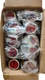 Box of 10 Yijia YJ139-LA38A-11BNZS Red Light Push Button