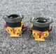 Lot of 2- EAO 704.901.2 Switching Element with 704.960.5 Mounting Flange Used