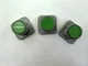 Furnas 52PA8A3 Series B Flush Green Push Button Lot of 3